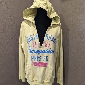 Aeropostale Stretch V-neck Hoodie